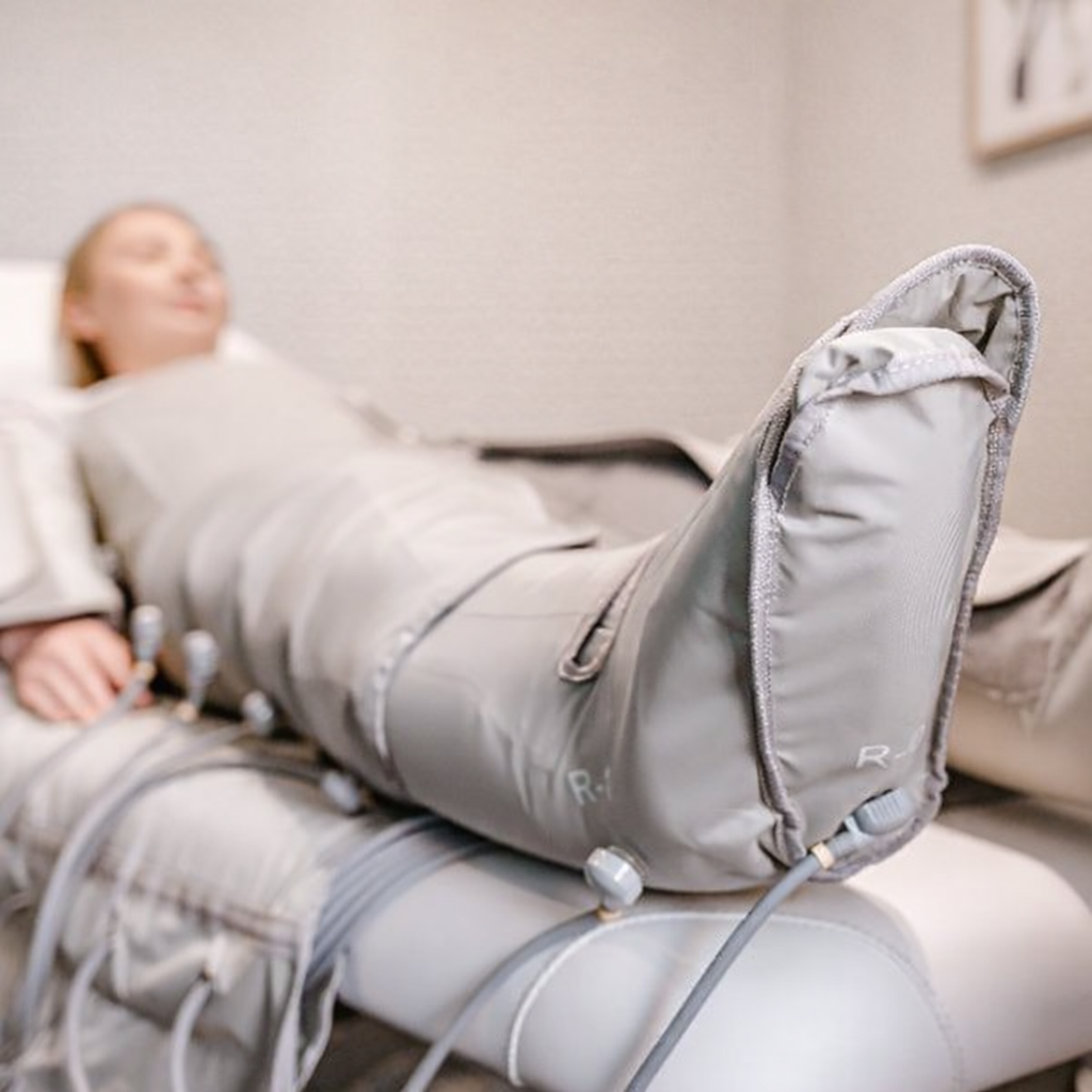 Presoterapia: el drenaje linfático profesional para combatir celulitis y piernas cansadas.