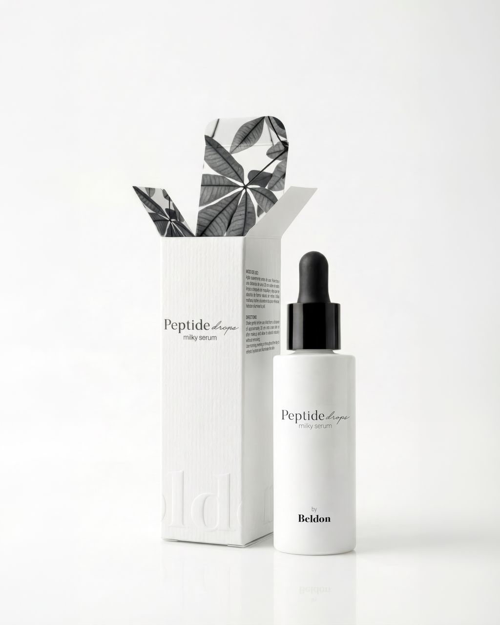 Peptide drops milky serum 30 ml