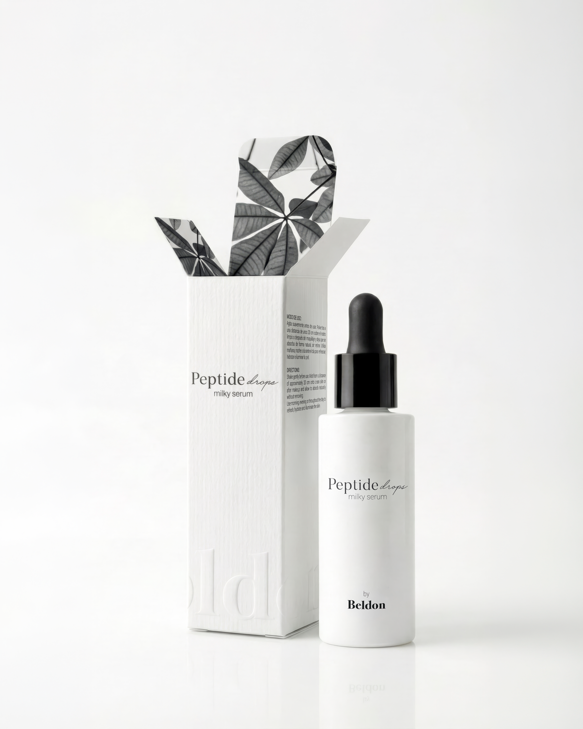 Peptide drops milky serum 30 ml