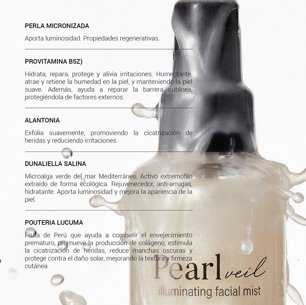 Pearl veil illuminating facial mist 100 ml