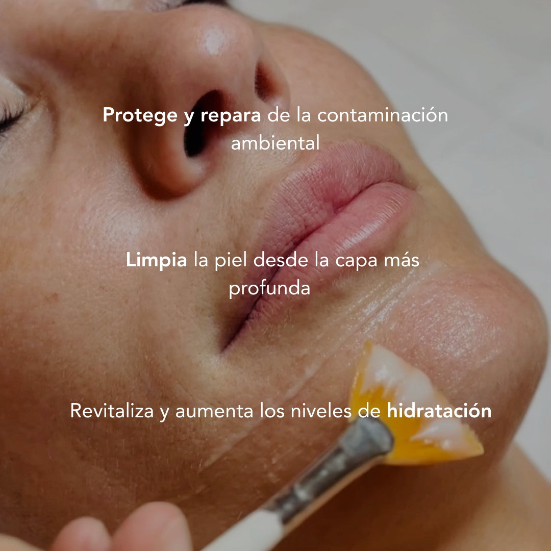 Antipolución facial