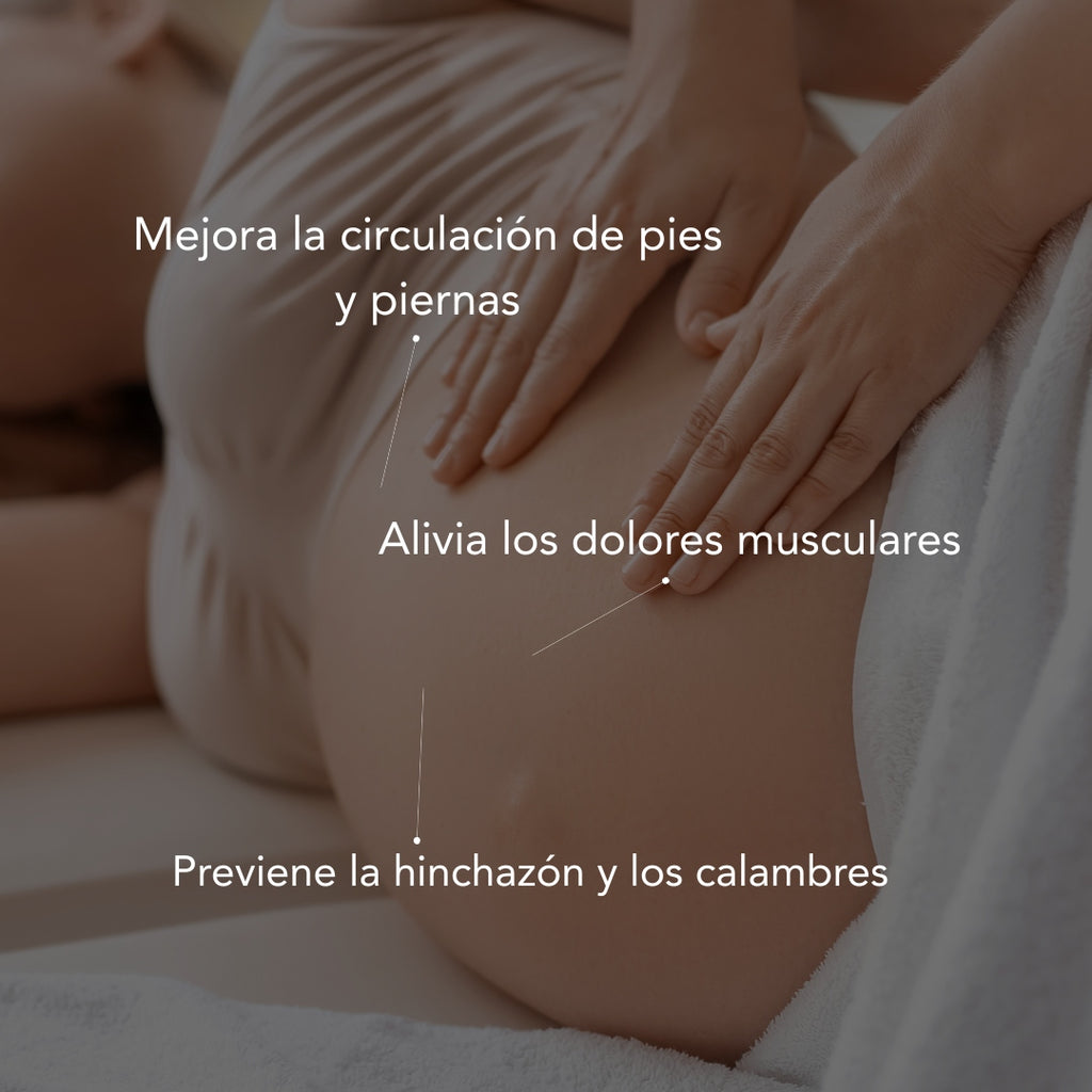 Masaje especial para embarazadas